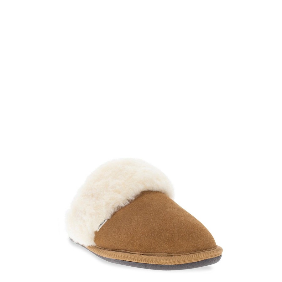 Women Staheekum Staheekum Brand | Women'S Cozy Slide Slipper - Wheat