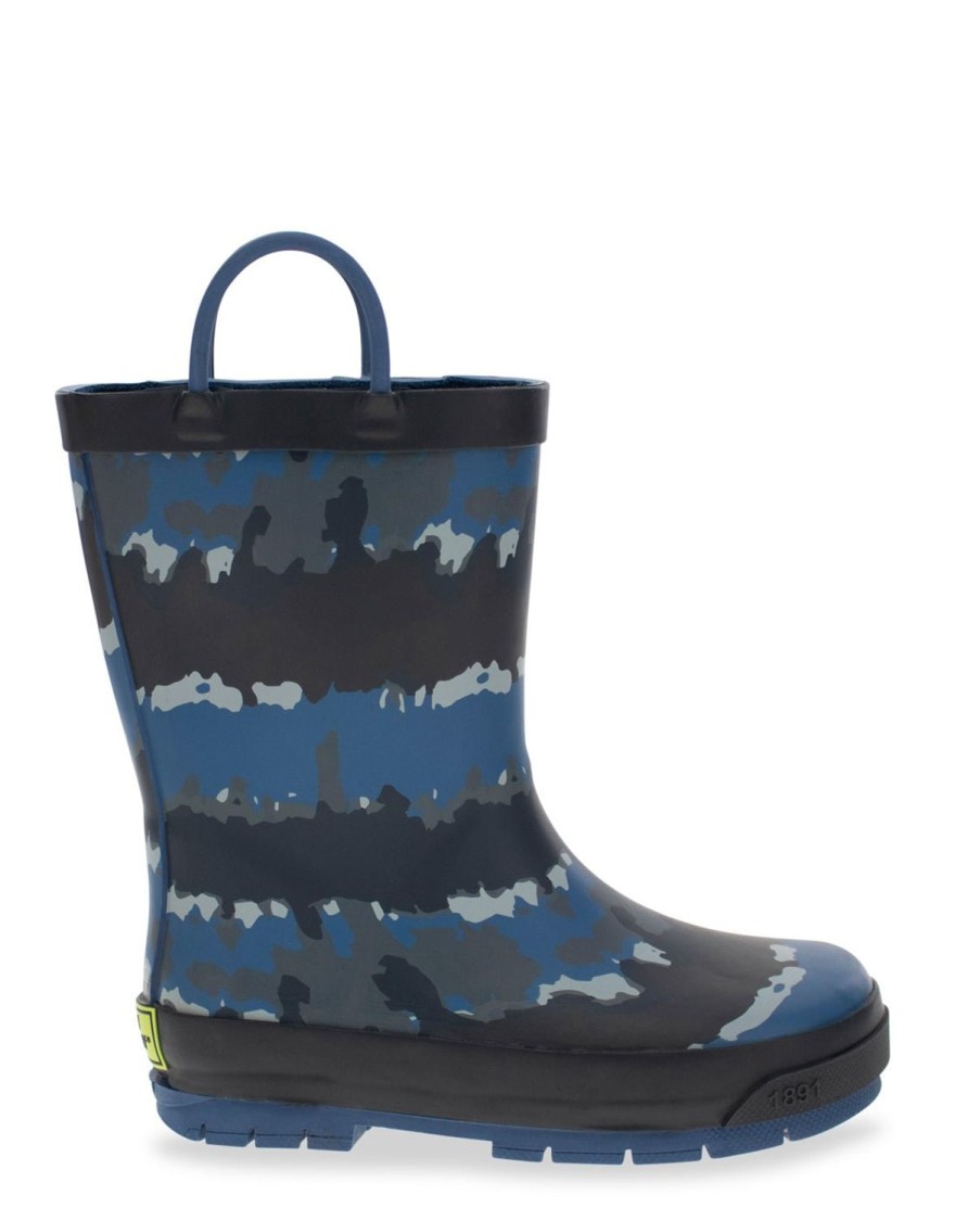 Kids Western Chief Rain & Rubber Boots | Kids Tie Dye Dude Rain Boot - Blue