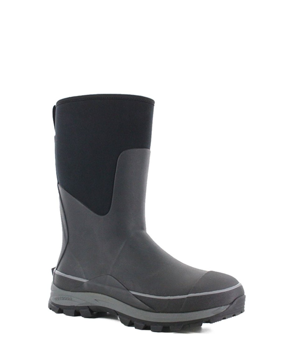 Men Western Chief Rain & Rubber | Men'S Frontier Neoprene Mid Cold Weather Boot - Black