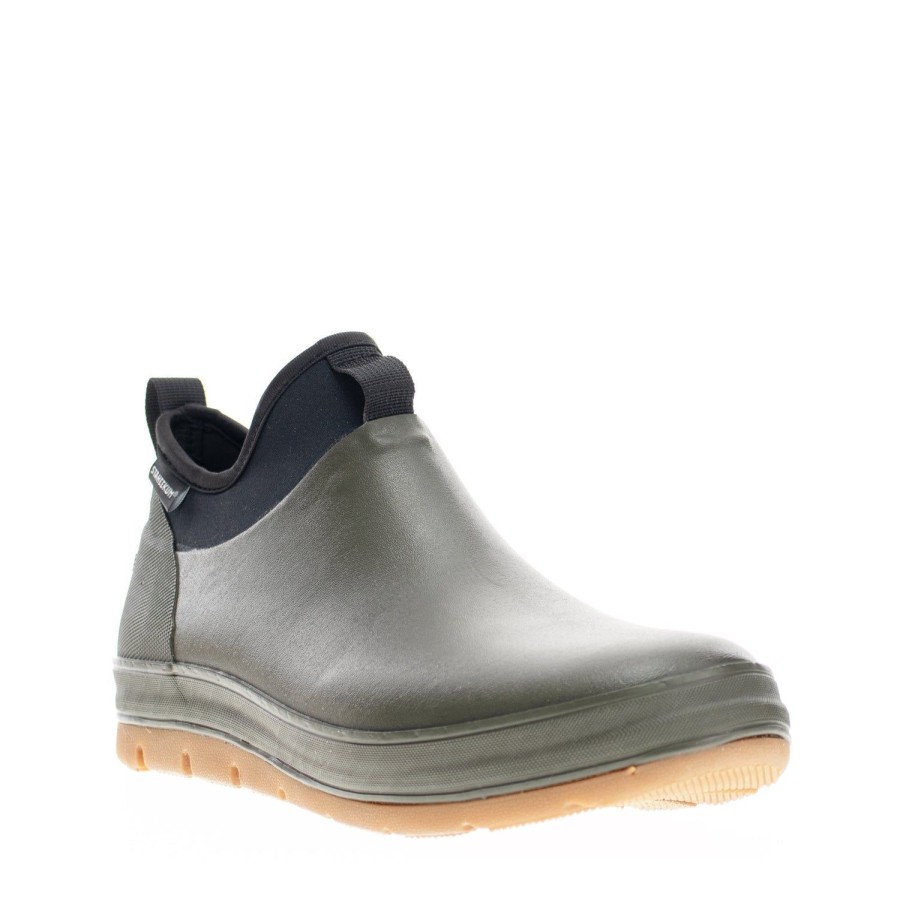 Men Staheekum Staheekum Brand | Men'S Neoprene Ankle Rain Boot - Olive