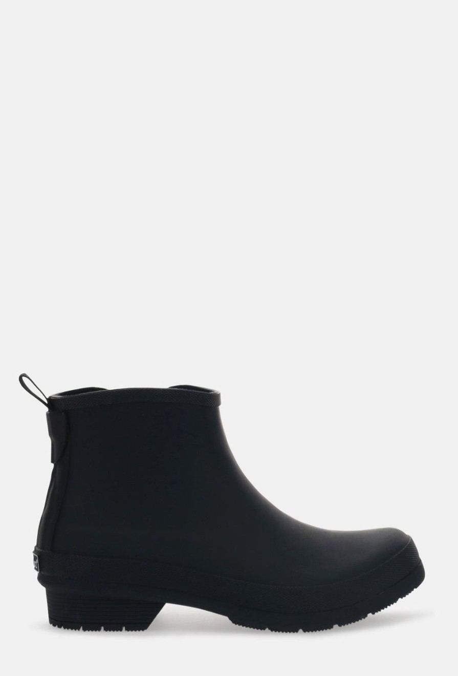 Women Chooka Chooka Brand | Classic Matte Ankle Rain Boot - Black