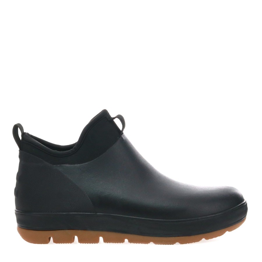 Men Staheekum Staheekum Brand | Men'S Neoprene Ankle Rain Boot - Black