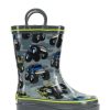 Kids Western Chief Rain & Rubber Boots | Kids Monster Truck Rain Boot - Charcoal