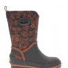 Kids Western Chief Cold Weather Boots | Kids Farm Camo Neoprene Cold Weather Boot - Brown