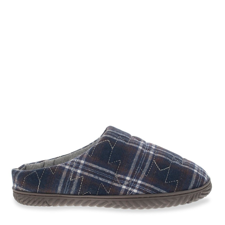 Men Staheekum Staheekum Brand | Men'S Summit & Go Slipper - Navy