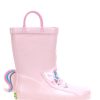 Kids Western Chief Rain & Rubber Boots | Kids Unity Unicorn Rain Boot - Soft Rose