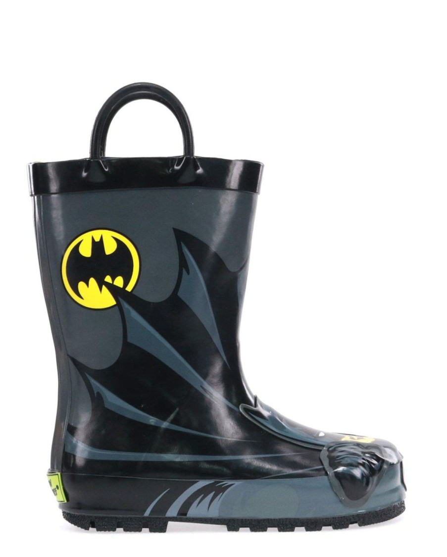 Kids Western Chief Rain & Rubber Boots | Kids Batman Everlasting Rain Boot - Black