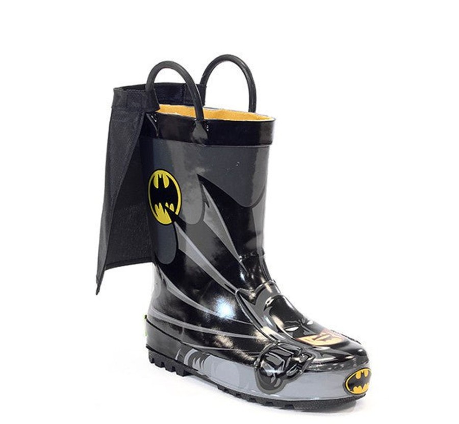 Kids Western Chief Rain & Rubber Boots | Kids Batman Everlasting Rain Boot - Black