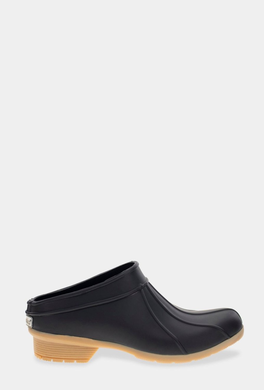 Women Chooka Chooka Brand | Classic Matte Heel Clog - Black