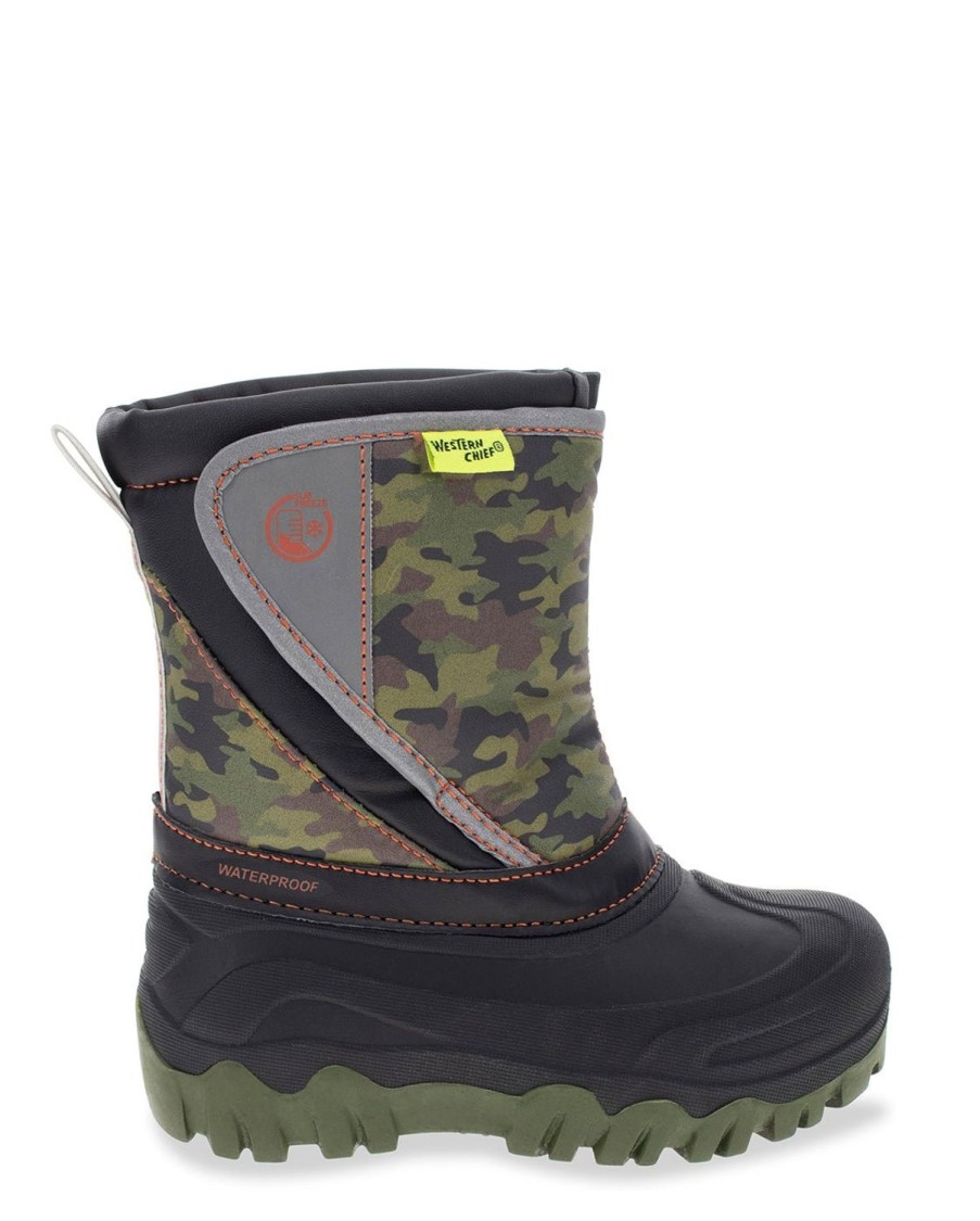 Kids Western Chief Cold Weather Boots | Kids Selah Cold Weather Boot - Camo