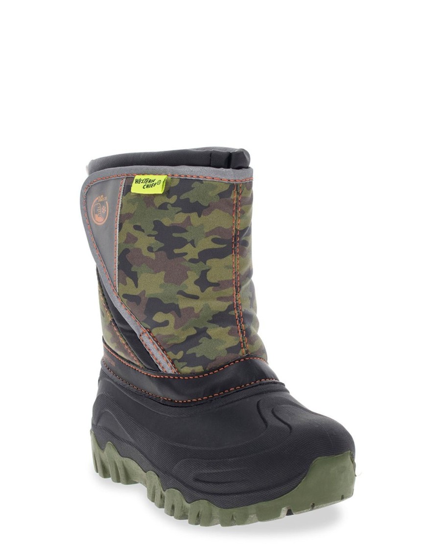 Kids Western Chief Cold Weather Boots | Kids Selah Cold Weather Boot - Camo