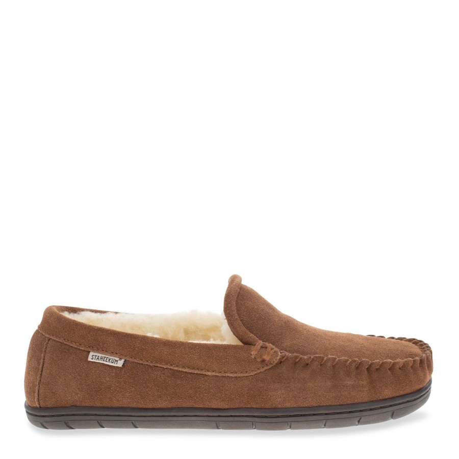 Men Staheekum Staheekum Brand | Men'S Forrager Slipper - Wheat