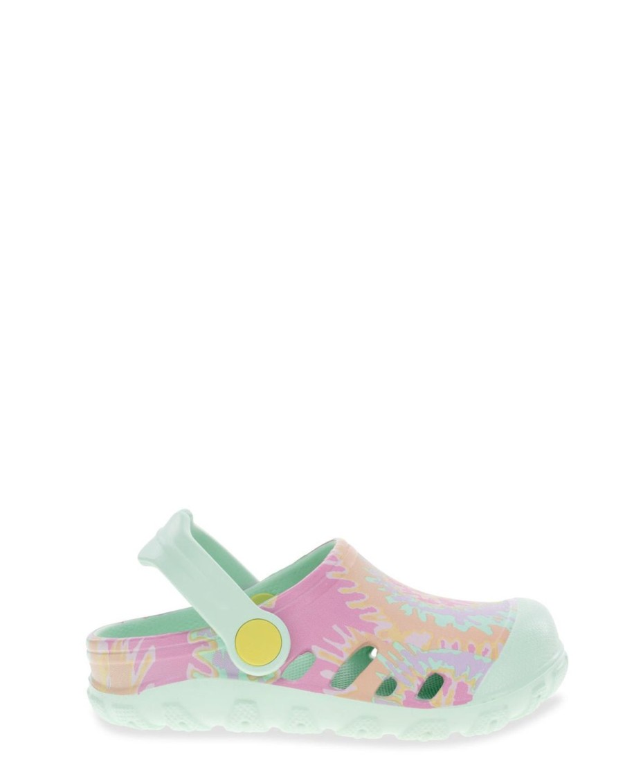 Kids Western Chief Sandals | Kids Easies Tie Dye Clog - Multi