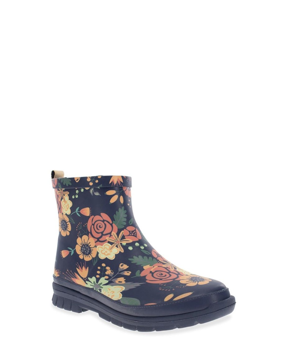 Women Western Chief Chelseas & Shorties | Women'S Bloomer Ankle Rain Boot - Navy