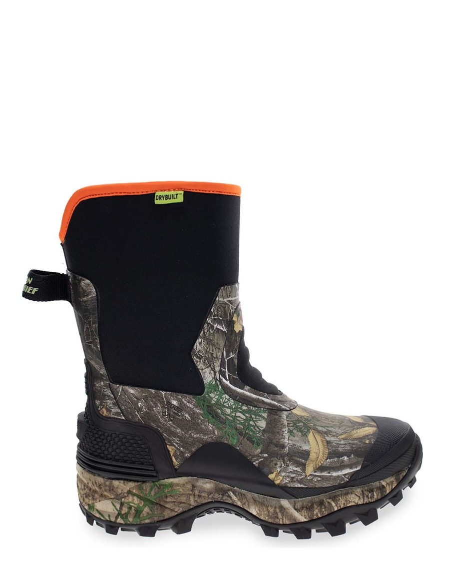 Men Western Chief Snow & Neoprene | Men'S Rambler Realtree Neoprene Mid Cold Weather Boot - Camo