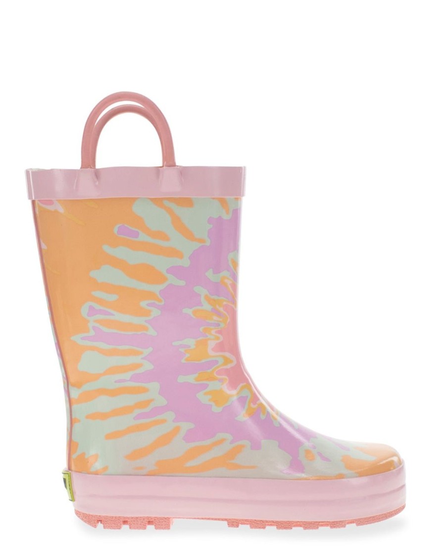 Kids Western Chief Rain & Rubber Boots | Kids Tie Dye Dream Rain Boot - Pink