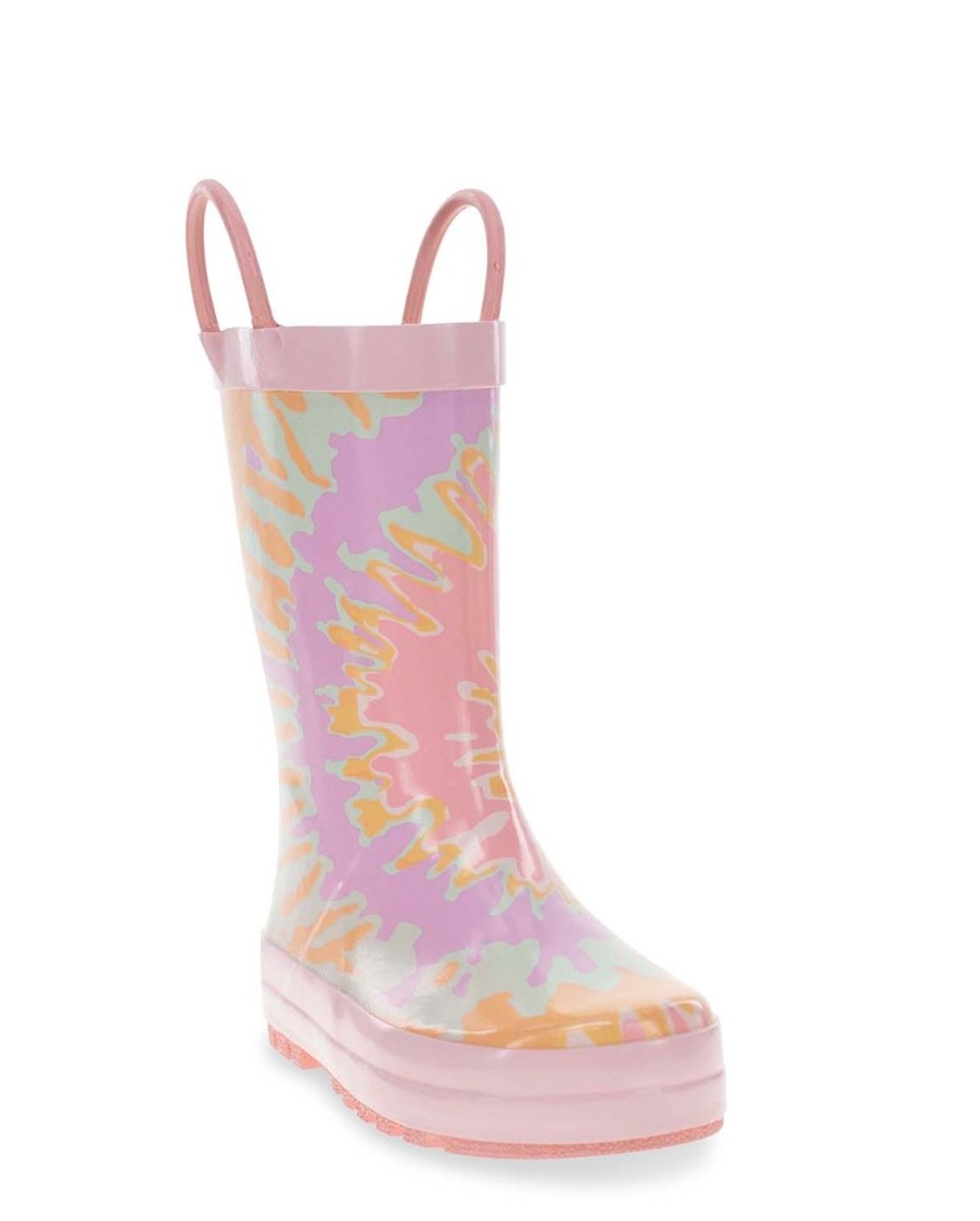 Kids Western Chief Rain & Rubber Boots | Kids Tie Dye Dream Rain Boot - Pink