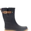 Women Western Chief Rain & Rubber Boots | Women'S Heritage Mid Rain Boot - Black