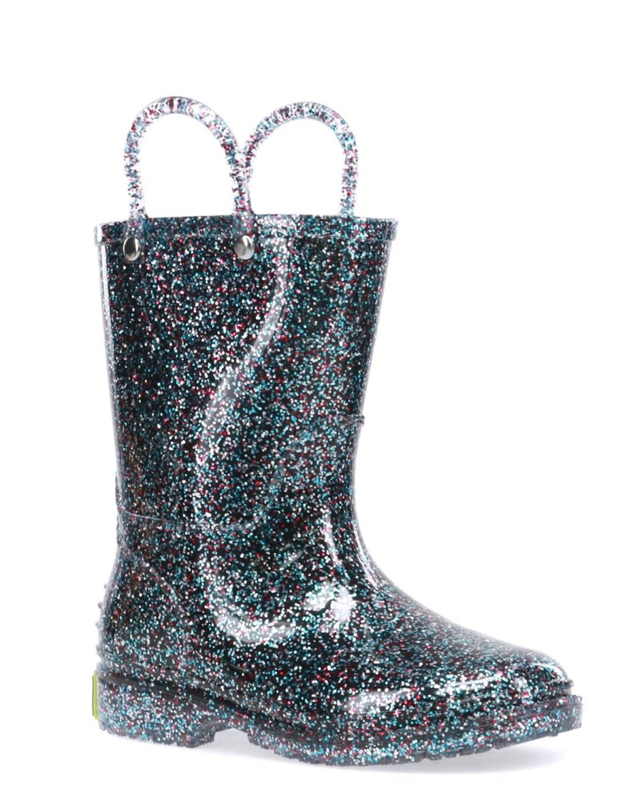 Kids Western Chief Rain & Rubber Boots | Kids Glitter Rain Boot - Multi