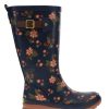 Women Western Chief Rain & Rubber Boots | Women'S Country Bloom Tall Rain Boot - Navy