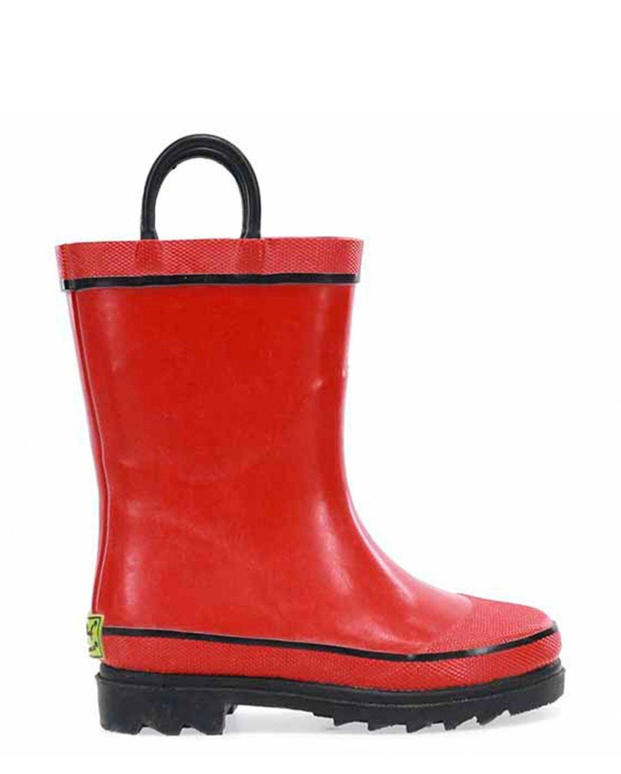 Kids Western Chief Rain & Rubber Boots | Kids Firechief 2 Rain Boot - Red