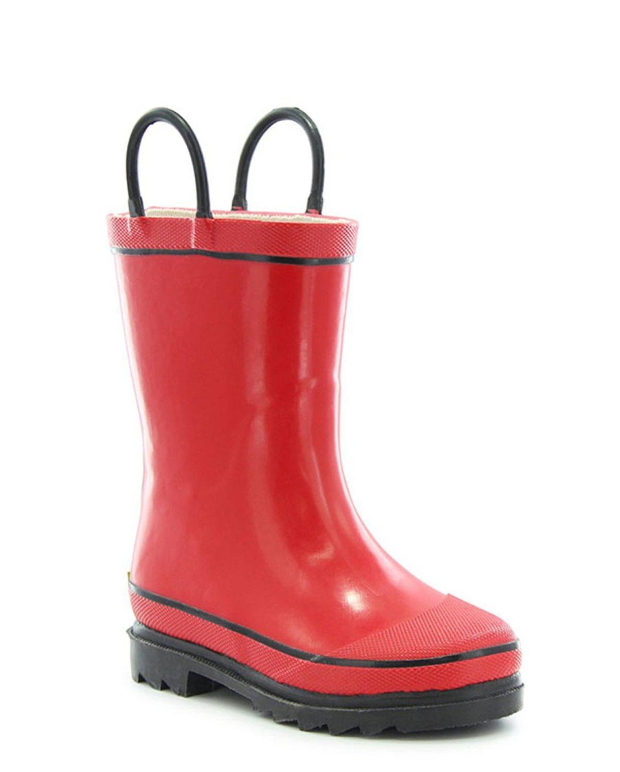 Kids Western Chief Rain & Rubber Boots | Kids Firechief 2 Rain Boot - Red