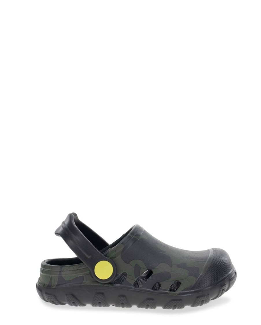 Kids Western Chief Sandals | Kids Easies Clog - Camo