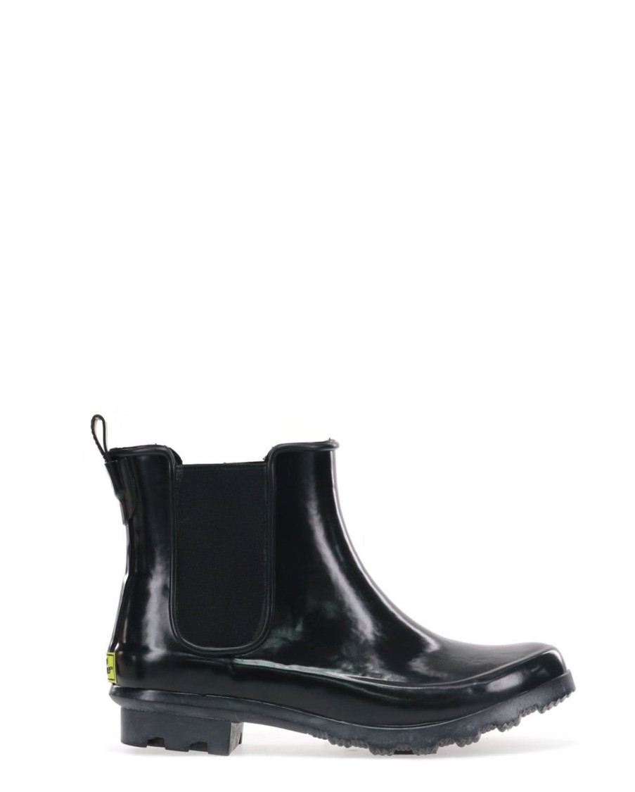 Women Western Chief Chelseas & Shorties | Women'S Classic Chelsea Rain Boot - Black