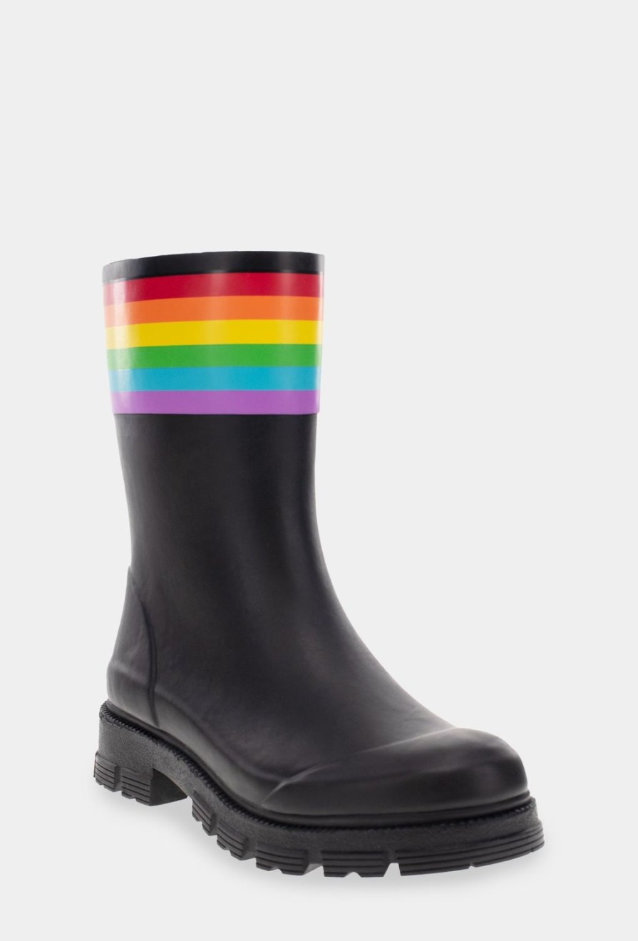 Women Chooka Chooka Brand | Storm Mid Rain Boot - Black