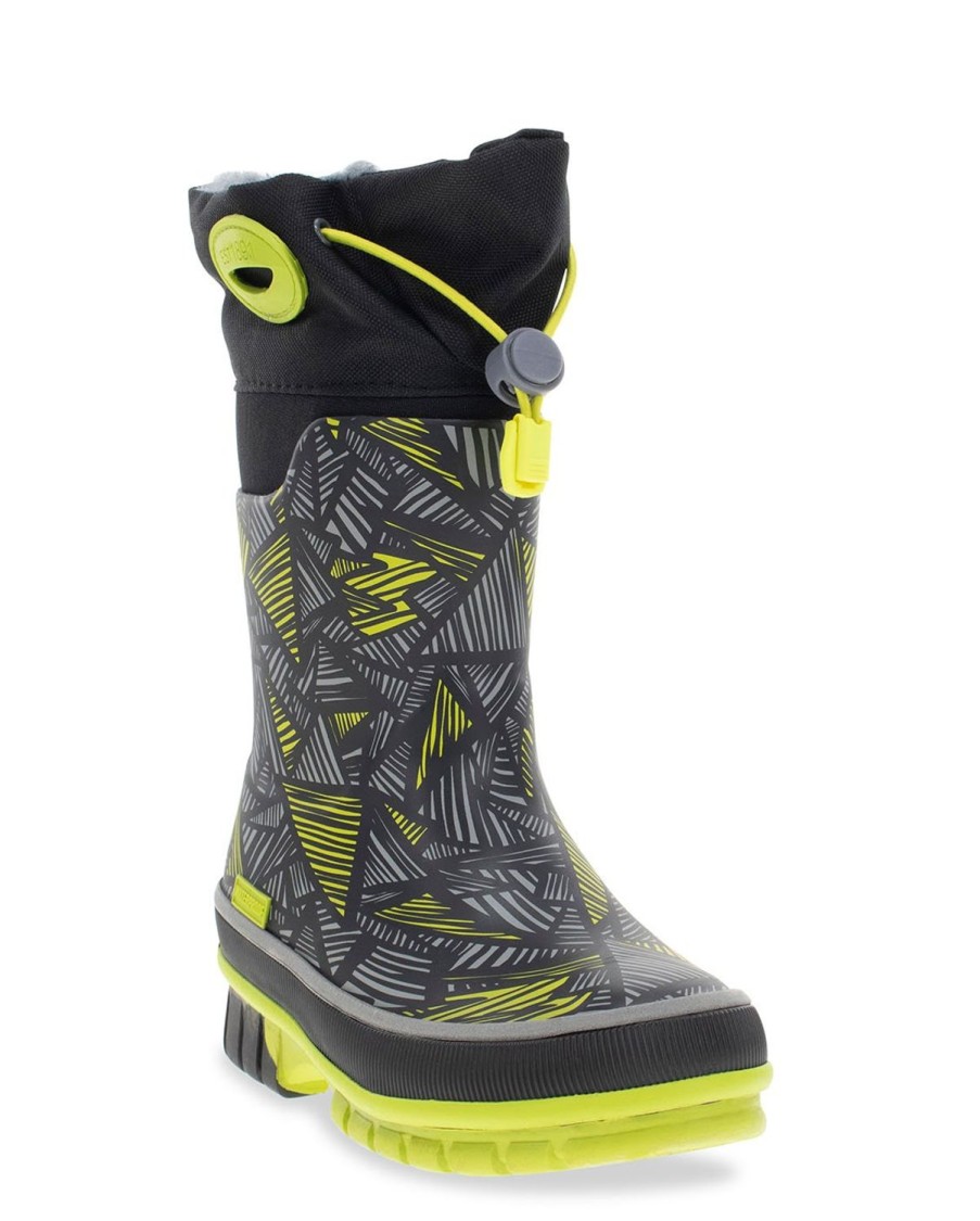 Kids Western Chief Cold Weather Boots | Kids Mega Neoprene Cold Weather Boot - Charcoal