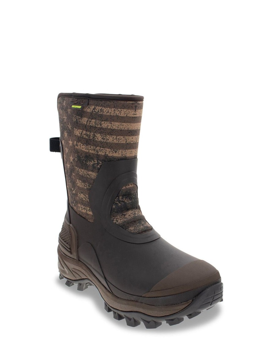 Men Western Chief Rain & Rubber | New! Men'S Rambler Freedom Neoprene Mid Cold Weather Boot - Brown