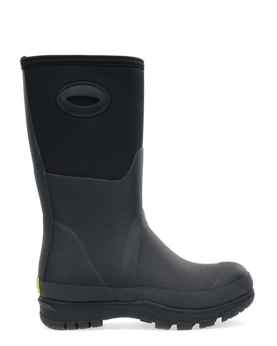 Women Western Chief Rain & Rubber Boots | Women'S Neoprene Mid Cold Weather Boot - Black