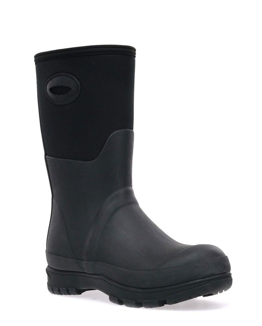 Women Western Chief Rain & Rubber Boots | Women'S Neoprene Mid Cold Weather Boot - Black