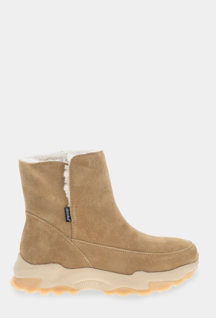 Women Chooka Chooka Brand | Lenox Cold Weather Boot - Tan