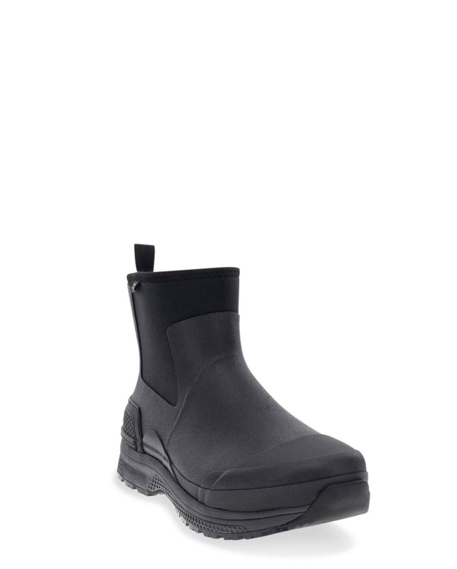 Men Western Chief Snow & Neoprene | Men'S Ruston Neoprene Ankle Boot - Black