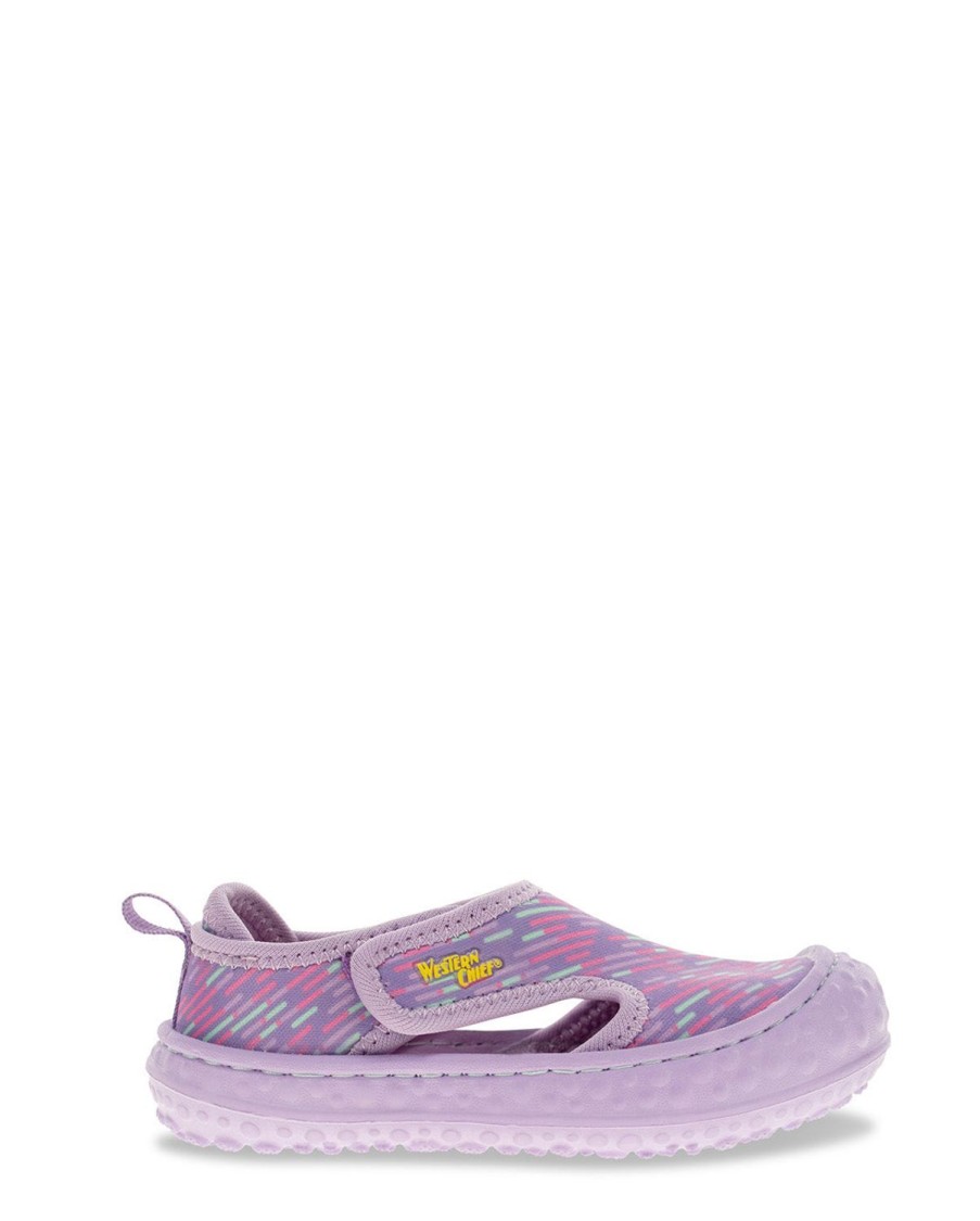 Kids Western Chief Sandals | New! Kids Discover Sandal - Lilac