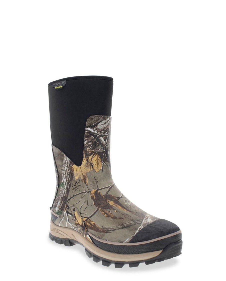 Men Western Chief Rain & Rubber | Men'S Frontier Realtree Neoprene Mid Cold Weather Boot - Camo