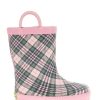 Kids Western Chief Rain & Rubber Boots | Kids Precious Plaid Rain Boot - Pink