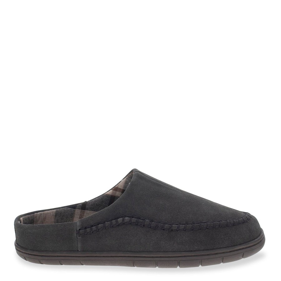 Men Staheekum Staheekum Brand | Men'S Cypress Slipper - Charcoal