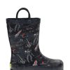 Kids Western Chief Rain & Rubber Boots | Kids Space Tour Rain Boot - Charcoal