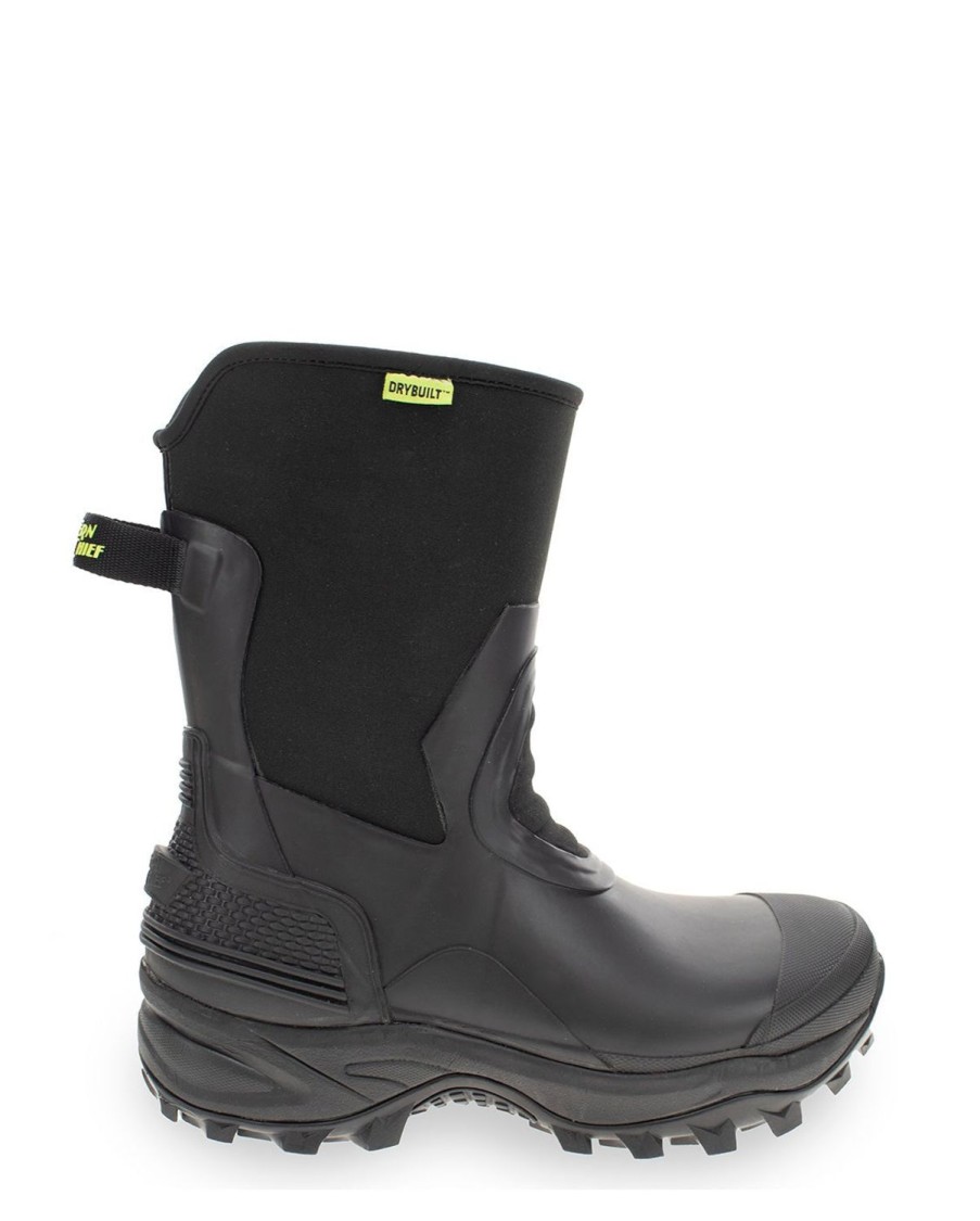 Men Western Chief Snow & Neoprene | Men'S Rambler Neoprene Mid Cold Weather Boot - Black