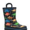 Kids Western Chief Rain & Rubber Boots | Kids Dino World Rain Boot - Black