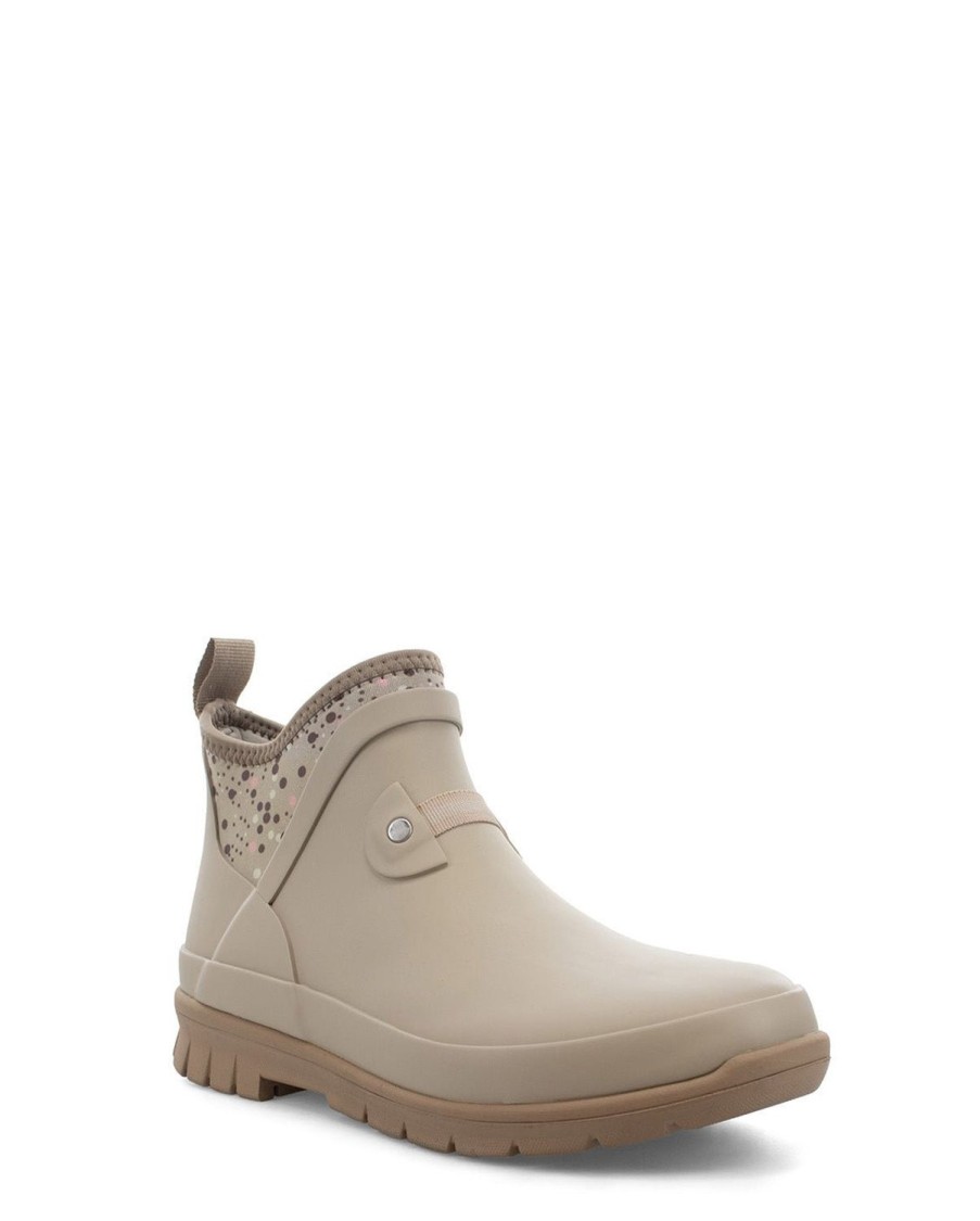 Women Western Chief Rain & Rubber Boots | New! Women'S Instorm Neoprene Ankle Rain Boot- Taupe