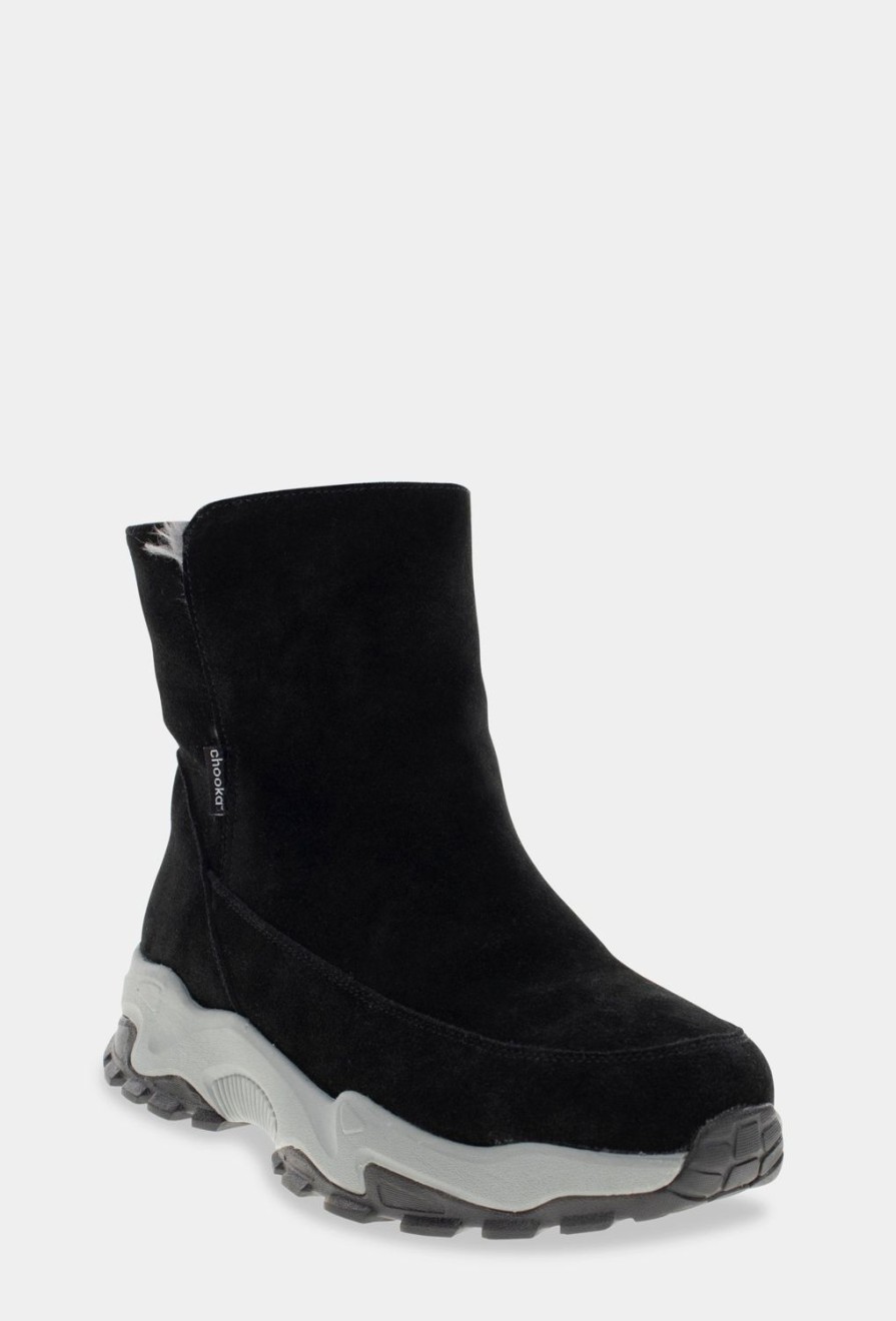 Women Chooka Chooka Brand | Lenox Cold Weather Boot - Black