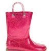 Kids Western Chief Rain & Rubber Boots | Kids Glitter Rain Boot - Pink