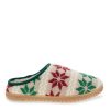 Women Staheekum Staheekum Brand | Women'S Graphic Holiday Party Slipper - Oat