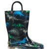 Kids Western Chief Rain & Rubber Boots | Kids Dinosaur Friends Lighted Rain Boot - Black