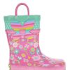 Kids Western Chief Rain & Rubber Boots | Kids Flutter Rain Boot - Pink