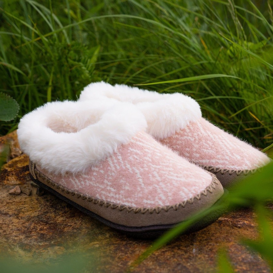 Women Staheekum Staheekum Brand | Women'S Serene Slipper - Taupe Blush