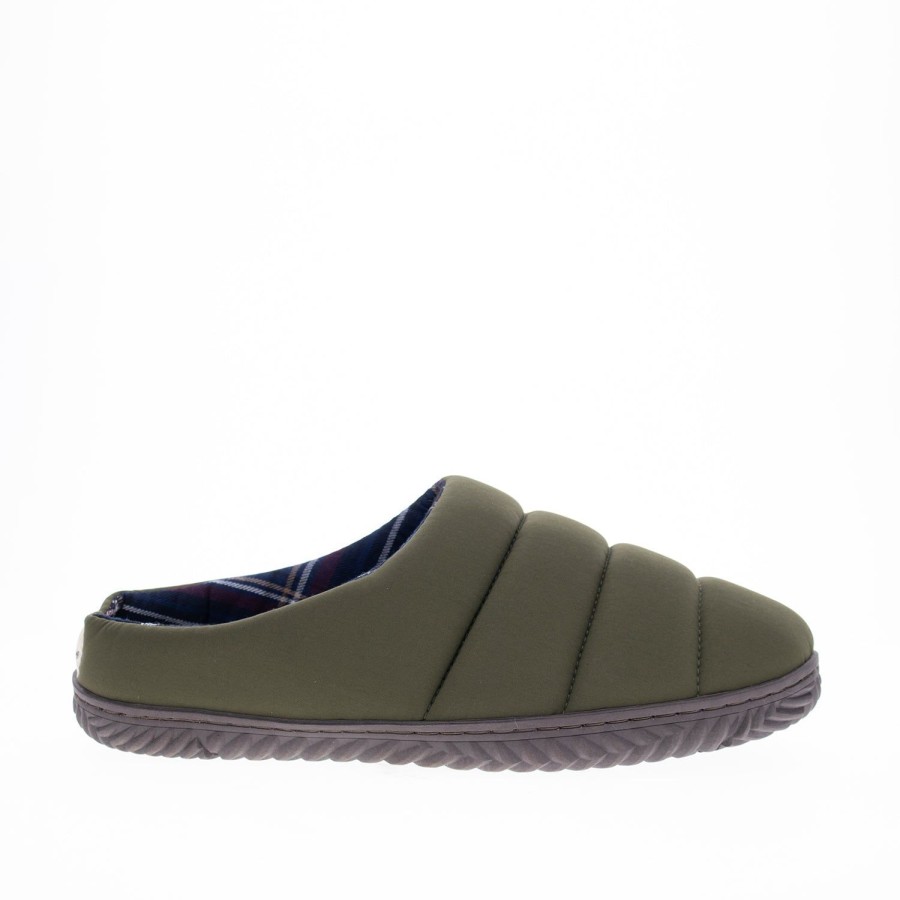 Men Staheekum Staheekum Brand | Men'S Summit & Go Slipper - Olive